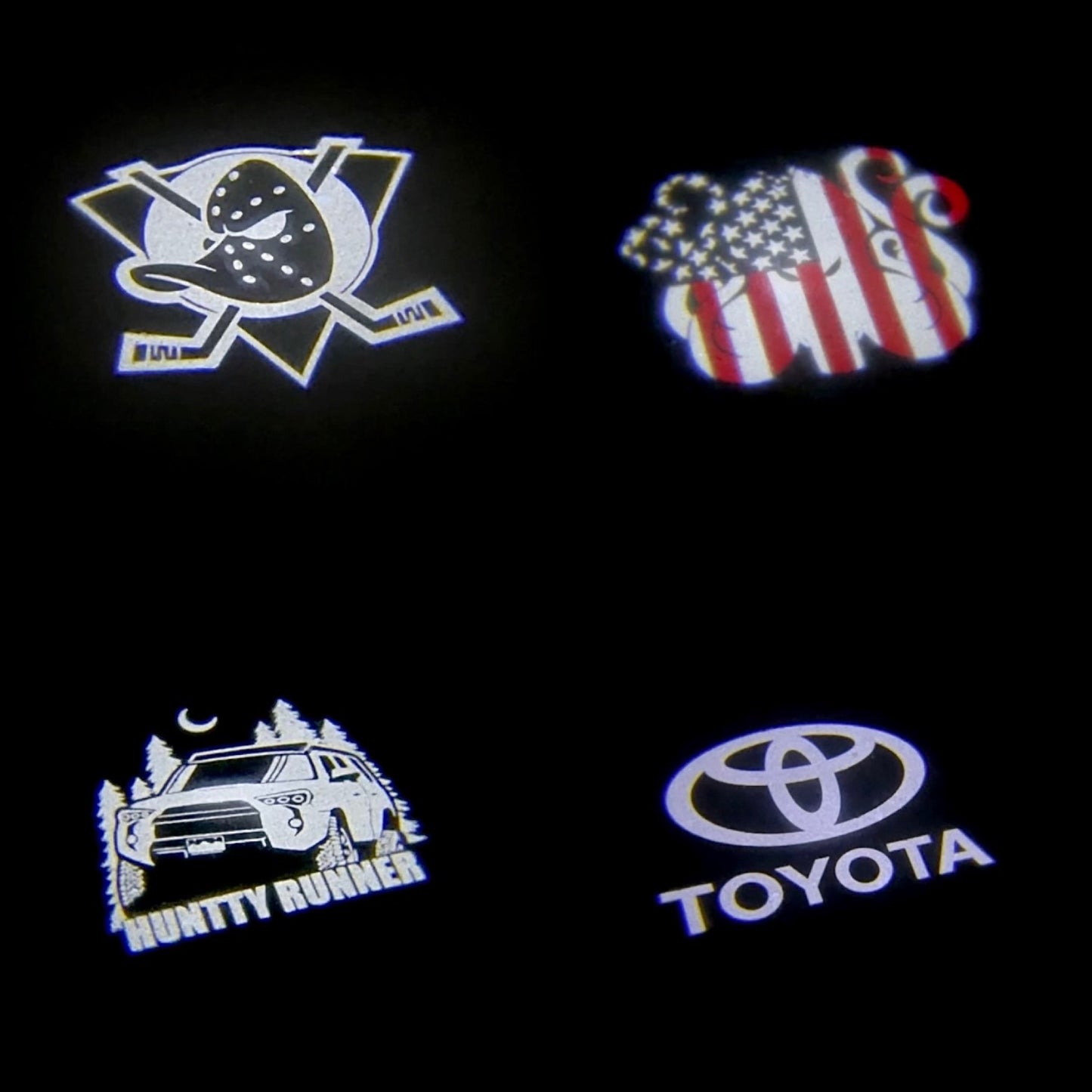 Custom Logo Design Toyota Door Lights | 4Runner Tundra Sequoia Tacomas Camry