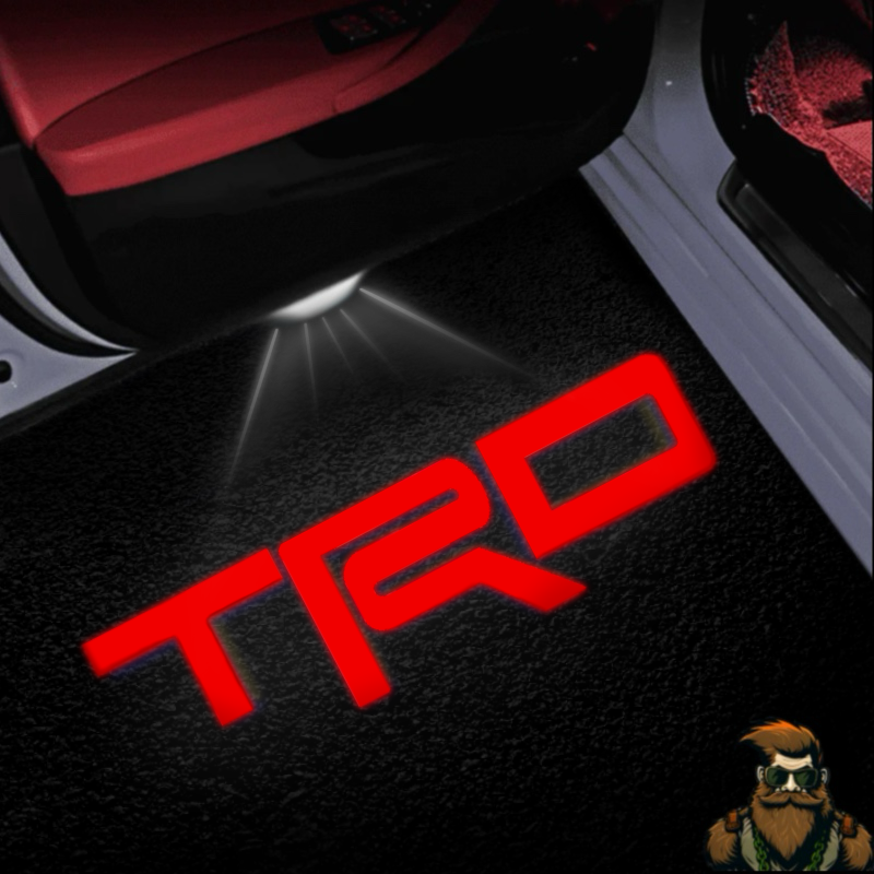 Red TRD Door Lights | 4Runner | Tundra | Sequoia | NEW 4th Gen Tacoma*