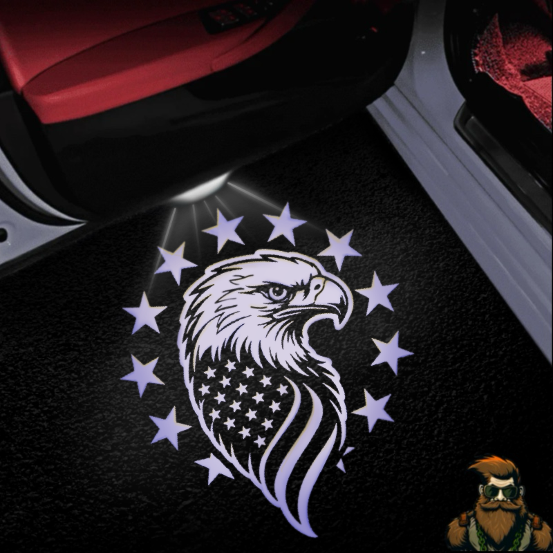 American Eagle Door Lights | Toyota | Lexus | 4Runner | Tundra | Highlander | Sequoia | Camry | Tacoma*