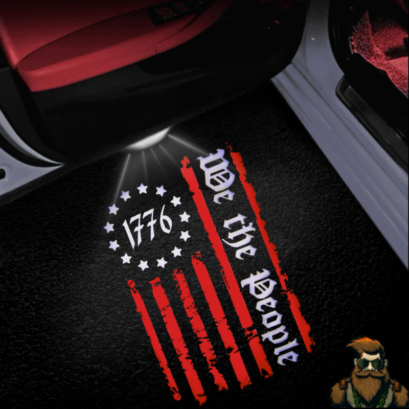 We The People Door Lights| Toyota | Lexus | 4Runner | Tundra | Highlander | Sequoia | Camry | Tacoma*