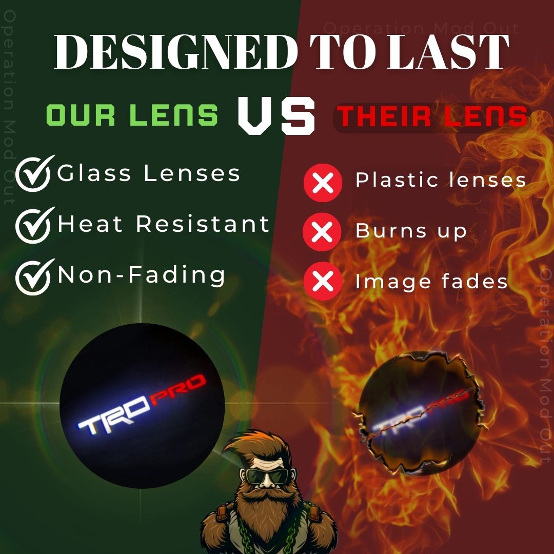 Toyota Tundra Door Lights | LED | Plug and Play | Glass Lens