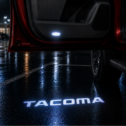 Toyota Tacoma Door Lights | 4th Gen* ONLY | LED | Plug and Play | Glass Lens