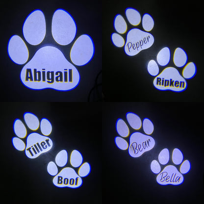 Custom Pet Paw Toyota Door Lights | 4Runner Tundra Sequoia Tacomas Camry