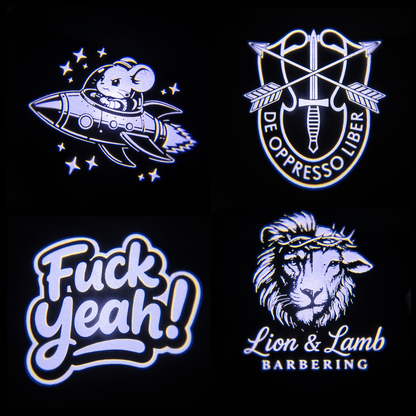Custom Logo Design Toyota and Lexus Door Lights | 4Runner | Tundra | Sequoia | Tacoma* | Camry