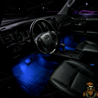 Multi-Color LED Footwell Lighting Kit | Fits Toyota & Lexus