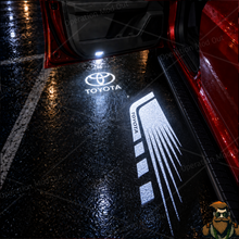 Dual Projection Toyota Racing Door Lights with "Runner Board" Light | 4Runner | Tundra | Highlander | Sequoia | Camry | Tacoma*