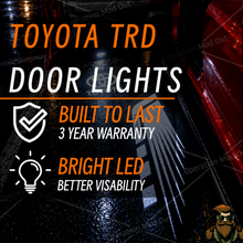 Dual Projection Toyota Racing Door Lights with "Runner Board" Light | 4Runner | Tundra | Highlander | Sequoia | Camry | Tacoma*