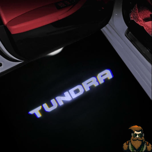 Toyota Tundra Door Lights | LED | Plug and Play | Glass Lens