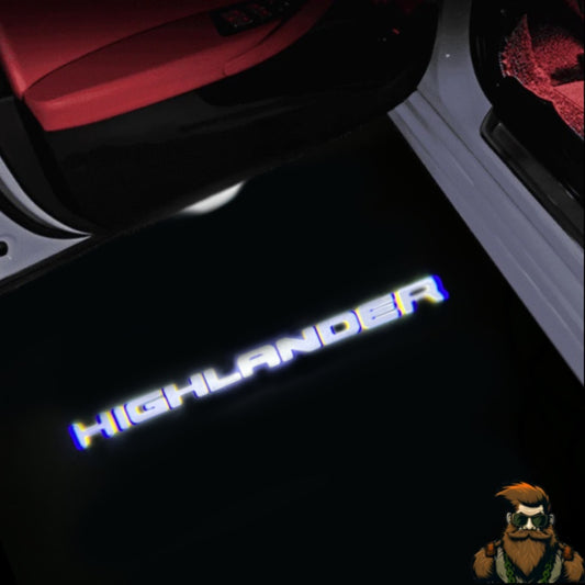 Toyota Highlander Door Lights | LED | Plug and Play | Glass Lens