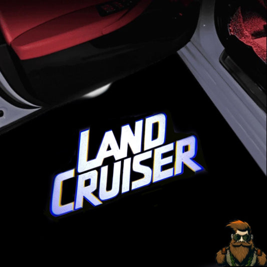 Land Cruiser Door Lights | LED | Plug and Play | Glass Lens