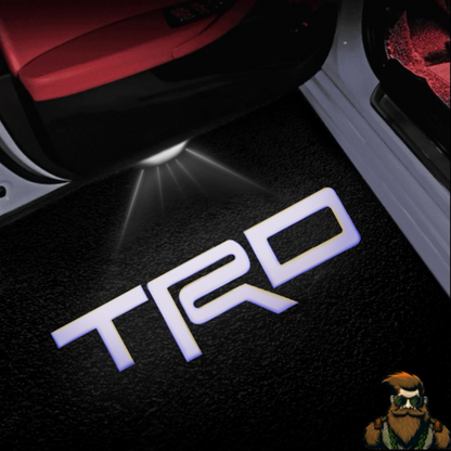 White TRD Toyota Door Lights | 4Runner Lights | Tundra Lights