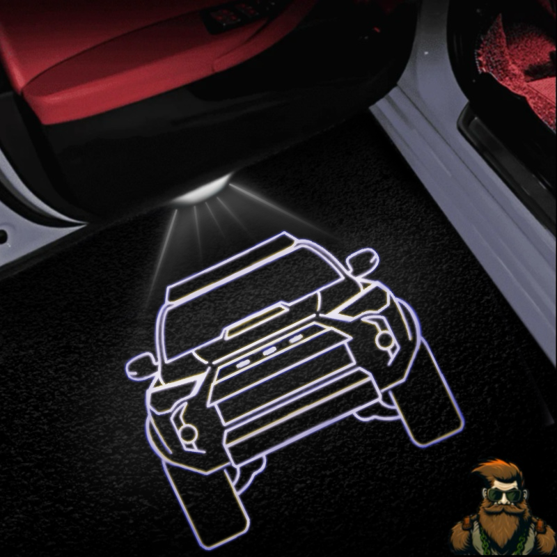 Toyota 4Runner Door Lights | Glass Lens