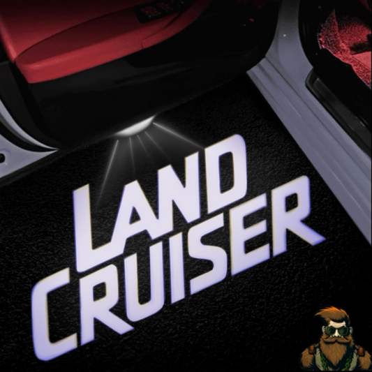 Land Cruiser Door Lights | LED | Plug and Play | Glass Lens