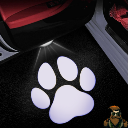 Paw Toyota Door Lights | 4Runner | Tundra | Sequoia | Highlander| Land Cruiser | NEW 4th Gen Tacoma