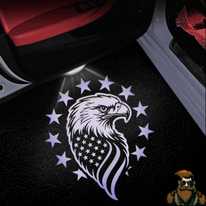 American Eagle Door Lights | Toyota | Lexus | 4Runner | Tundra | Highlander | Sequoia | Camry | Tacoma*