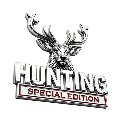 Hunting Special Edition 3D Metal Deer/Buck Truck Logo & Car Emblem