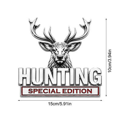Hunting Special Edition 3D Metal Deer/Buck Truck Logo & Car Emblem