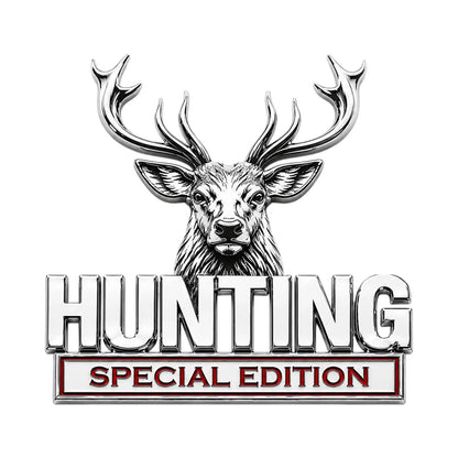 Hunting Special Edition 3D Metal Deer/Buck Truck Logo & Car Emblem