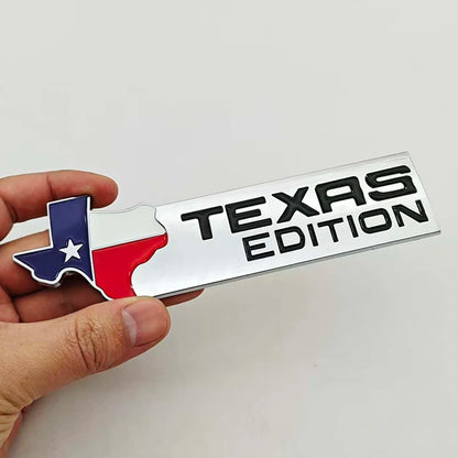 Texas Edition 3D Metal Car Sticker & Truck Logo Badge