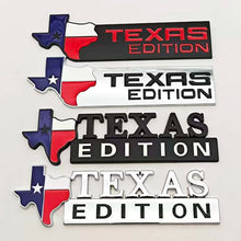Texas Edition 3D Metal Car Sticker & Truck Logo Badge