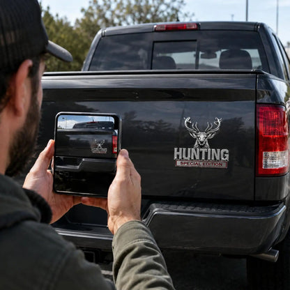 Hunting Special Edition 3D Metal Deer/Buck Truck Logo & Car Emblem