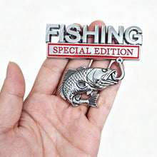 Fishing Special Edition 3D Metal Truck Logo & Car Sticker