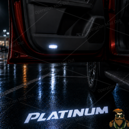 Platinum Toyota Door Lights | 4Runner | Tundra | Sequoia | Highlander [PREORDER Mid to Late August]