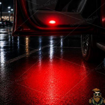 Red LED Door Lights | Toyota | Lexus | 4Runner | Tundra | Highlander | Sequoia | Camry | Tacoma*