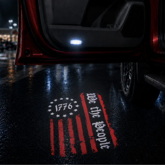 We The People Door Lights| Toyota | Lexus | 4Runner | Tundra | Highlander | Sequoia | Camry | Tacoma*