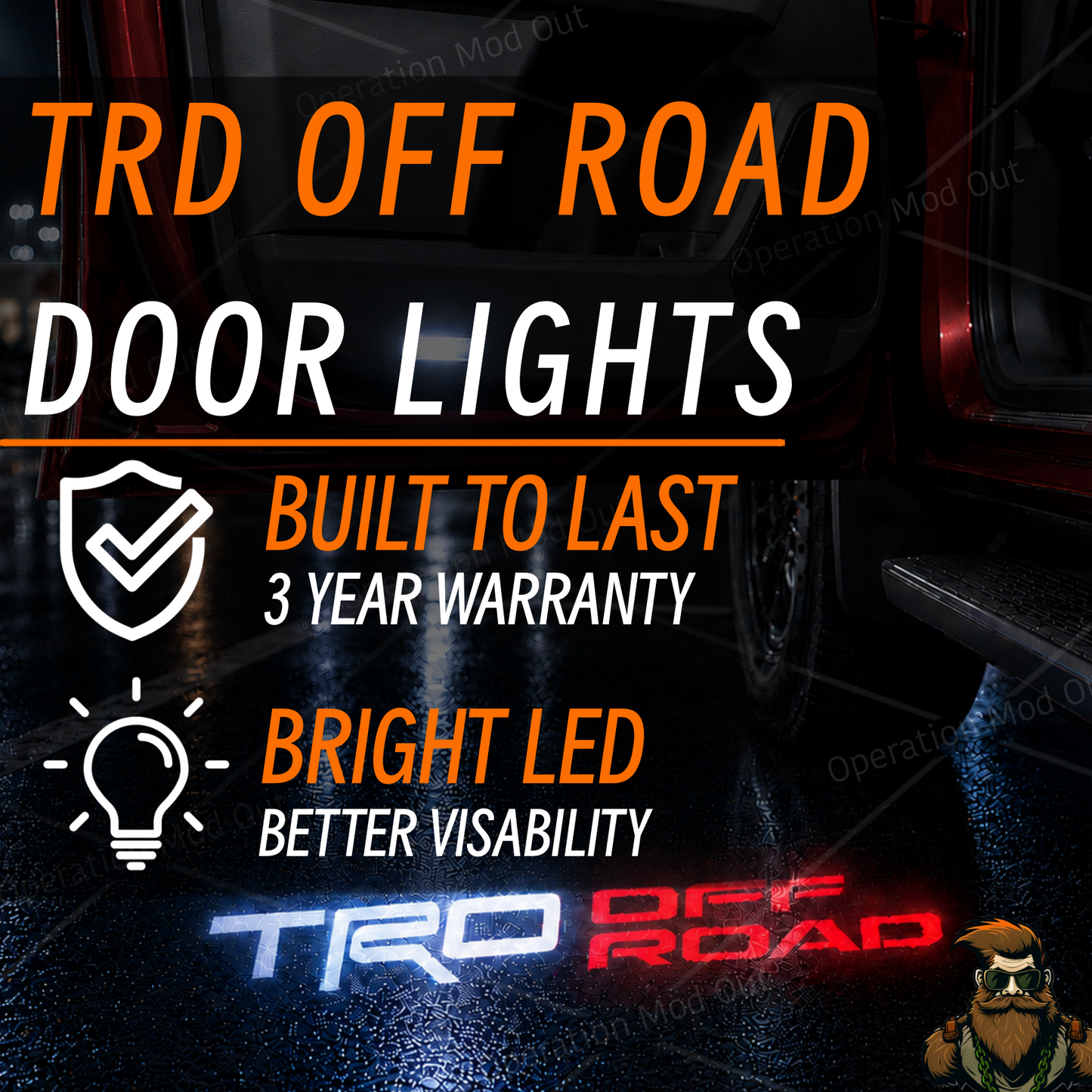 TRD Off Road Lights | 4Runner | Tundra | 4th Gen Tacoma* [PREORDER Mid-to-late August]