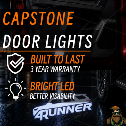 Toyota 4Runner Door Lights | Glass Lens