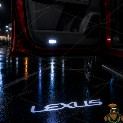 Lexus Door Lights | LED | Plug and Play | Glass Lens