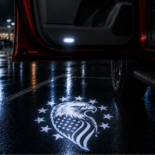 American Eagle Door Lights | Toyota | Lexus | 4Runner | Tundra | Highlander | Sequoia | Camry | Tacoma*