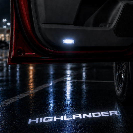 Toyota Highlander Door Lights | LED | Plug and Play | Glass Lens [PREORDER Late-July]