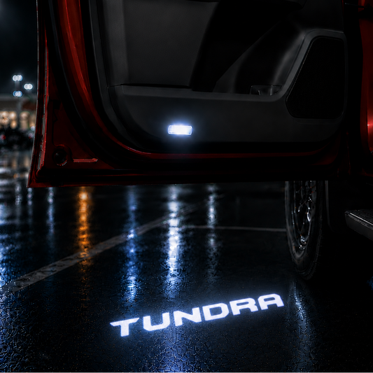 Toyota Tundra Door Lights | LED | Plug and Play | Glass Lens [PREORDER Early August]
