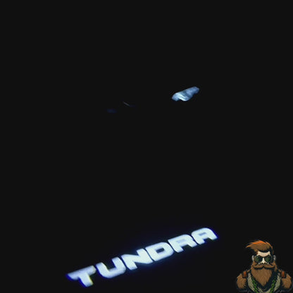 Toyota Tundra Door Lights | LED | Plug and Play | Glass Lens