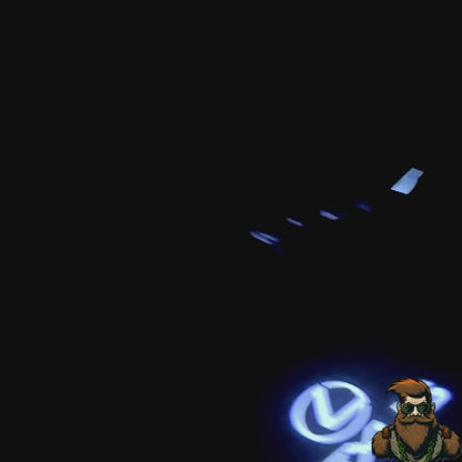 Lexus Symbol Door Lights | LED | Plug and Play | Glass Lens