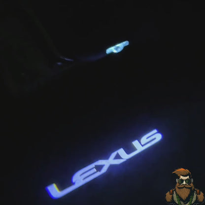 Lexus Door Lights | LED | Plug and Play | Glass Lens