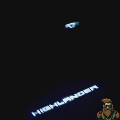 Toyota Highlander Door Lights | LED | Plug and Play | Glass Lens