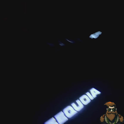 Toyota Sequoia Door Lights | LED | Plug and Play | Glass Lens