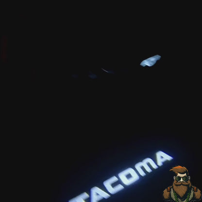 Toyota Tacoma Door Lights | 4th Gen ONLY | LED | Plug and Play | Glass Lens