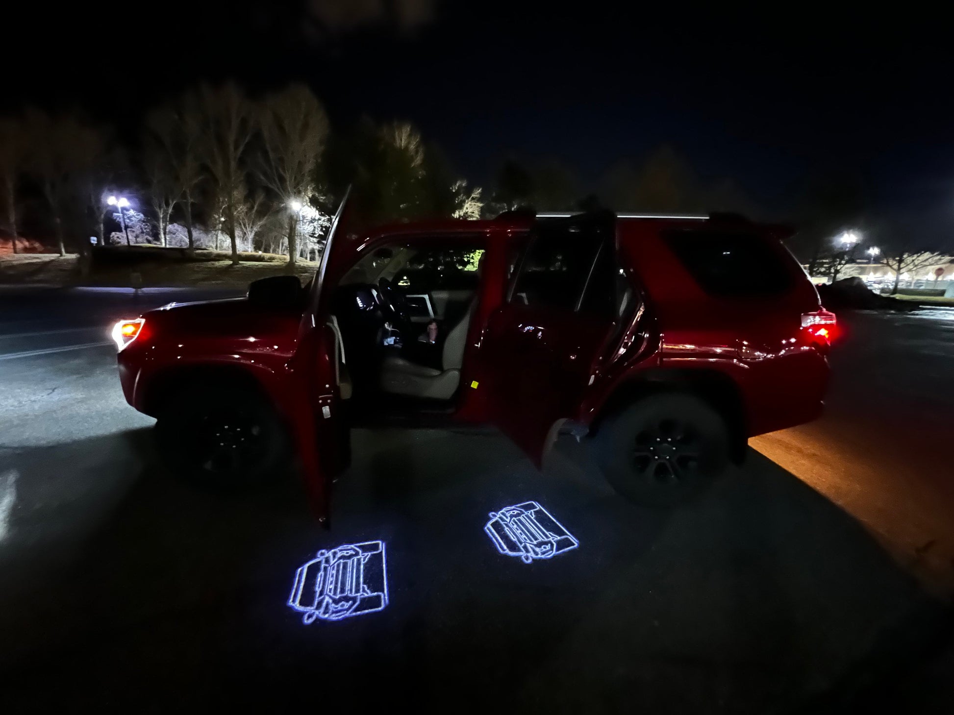 Toyota 4Runner Welcome Lights | Door Lights | Projector | 5th Generation [2 Door Lights]
